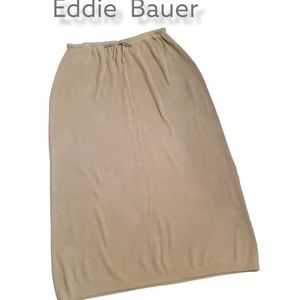 Eddie Bauer Tall XXL 100% cotton tan straight skirt